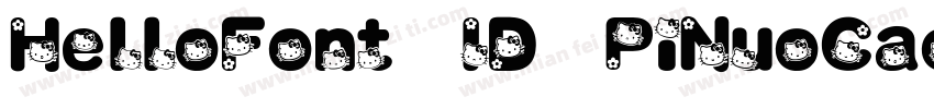 HelloFont ID PiNuoCao 75字体转换
